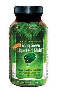 Living Green Liquid-Gel Multi for Men (90 softgels)* Irwin Naturals